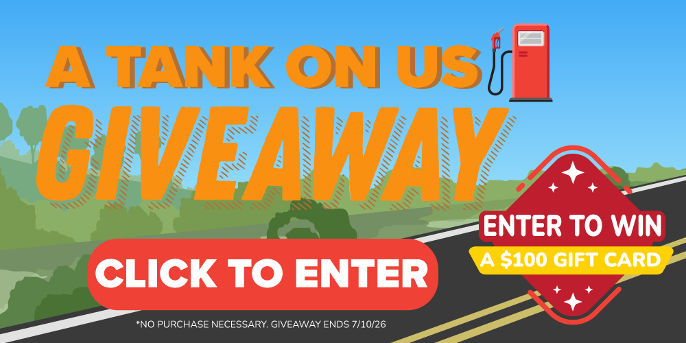A Tank On Us Giveaway - Click to Enter