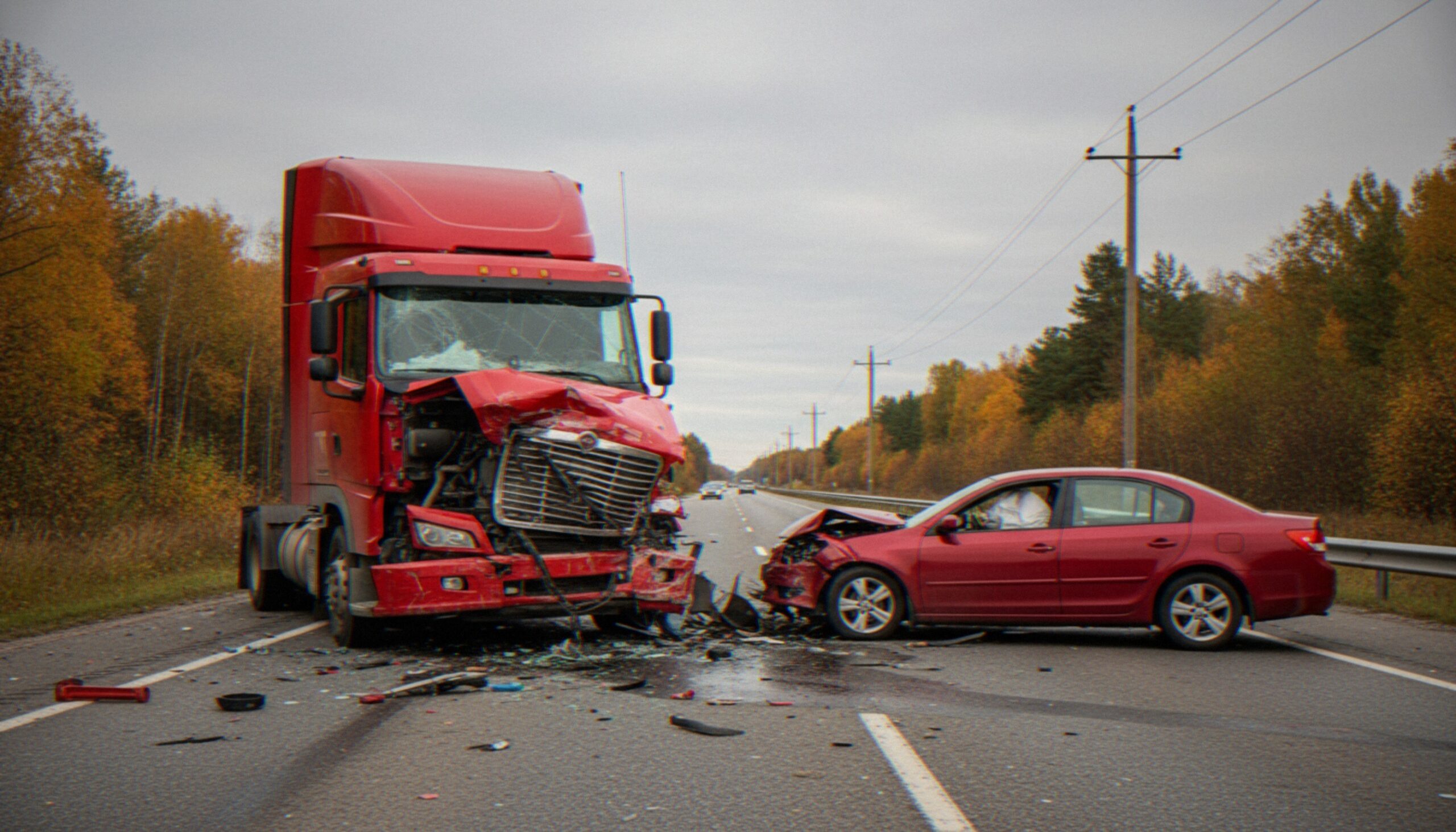 Baton Rouge car accident at a highway interchange